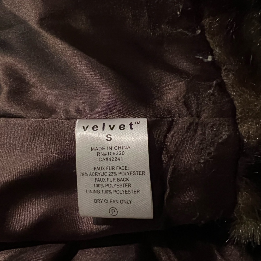 🤎Anthro x Velvet by Graham & Spencer Leopard Print Faux Fur Teddy Jacket 🐻 - Picture 4 of 7